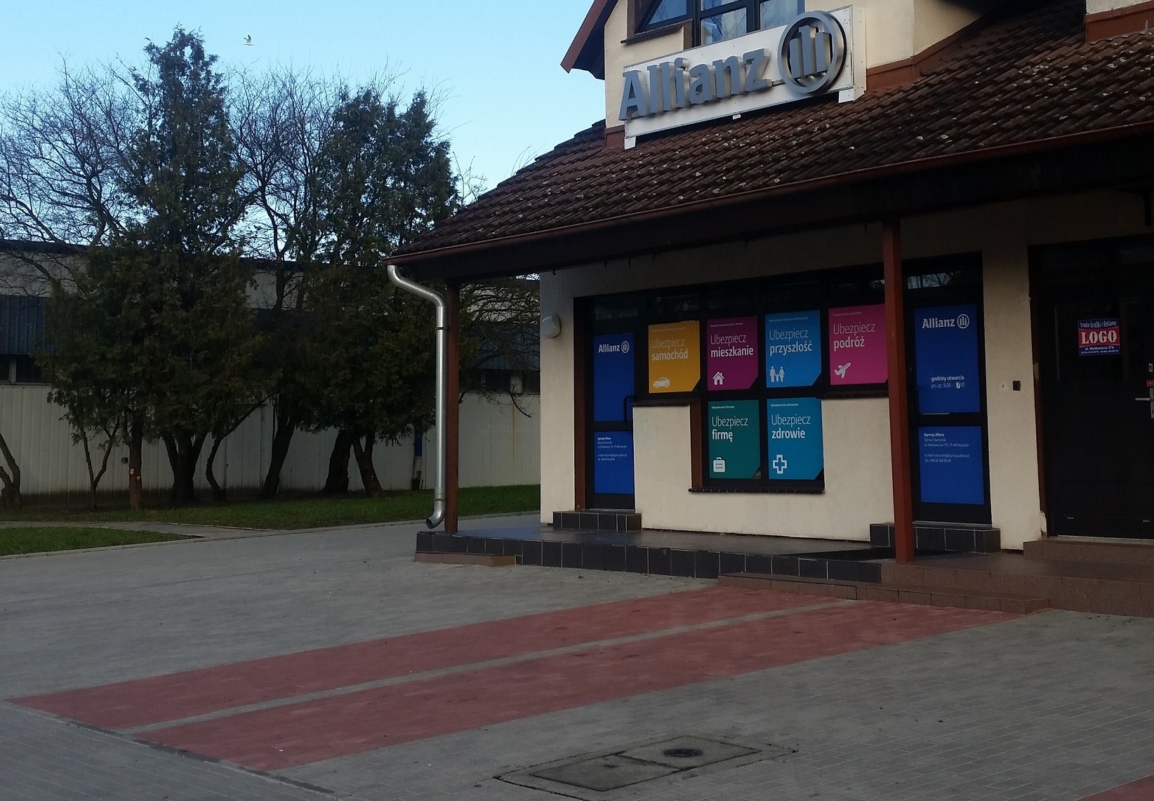 obraz parkingu Agencja Allianz Koszalin przy Wańkowicza