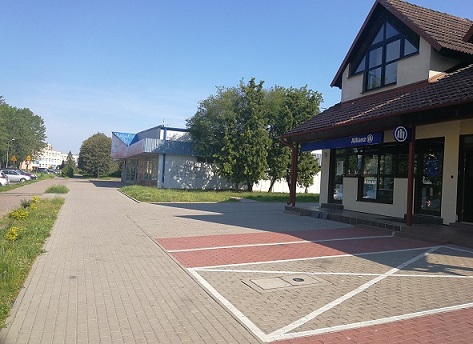 obraz parkingu Allianz Koszalin